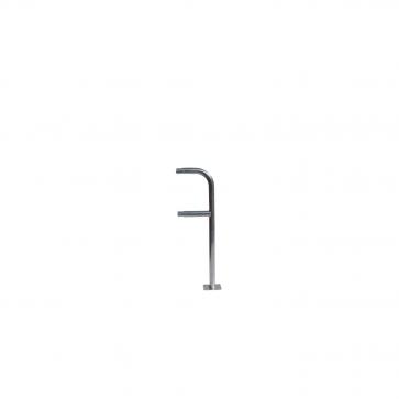 Corner post for casting in concrete