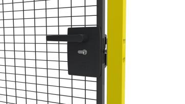 Lås, Cylinderlås för alla portar, höger/vänster