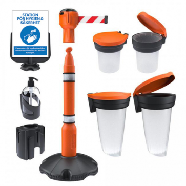Skipper - Station för hygien & säkerhet - Komplett kit