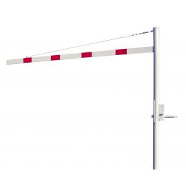 Svängbar höjdbegränsning - bredd: 2000 – 4500 mm