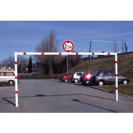Höjdbegränsning för nedgjutning, bredd: 3000 – 6000 mm