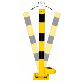 Avspärrningsstolpe -Bollard- 89 cm i diameter, lutningsbar, fast version