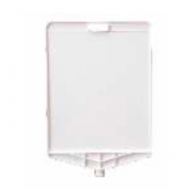 Rectangle Sign-holder for plastic posts/bollards (Elasto, Maxi Plus, Multimax)